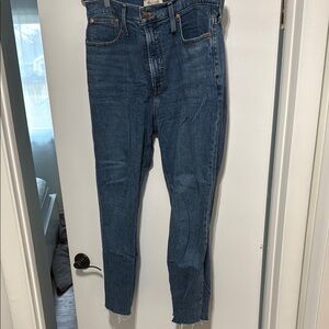 Madewell the perfect vintage straight leg jean